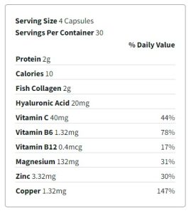 neocell-marine-collagen-nutrition-facts
